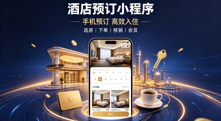 酒店自营预订小程序定制开发实战案例|BG大游集团本地门店私域小程序开发运营全解析